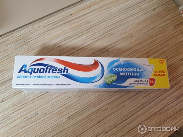 Зубная паста Aquafresh освежающе-мятная фото