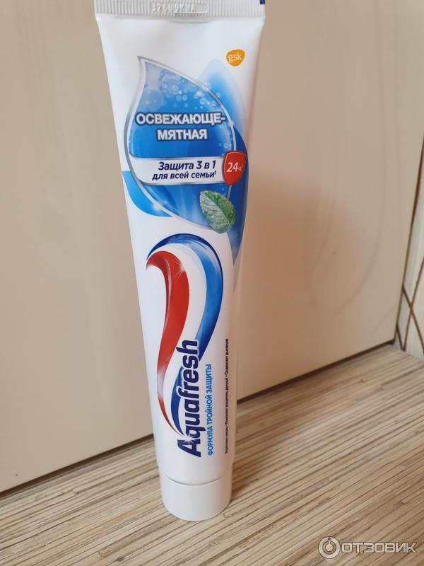 Зубная паста Aquafresh освежающе-мятная фото