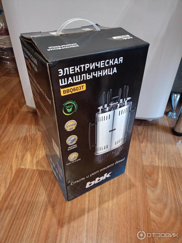 Отзыв о Шашлычница BBK BBQ603T | Замечательный прибор на кухне-легко и ...