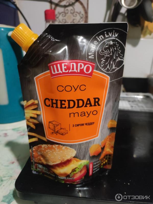 Соус Щедро Cheddar Mayo фото