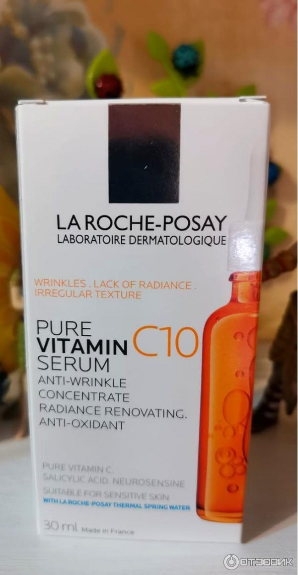 Антиоксидантная сыворотка для лица La Roche-Posay Vitamin C10 фото