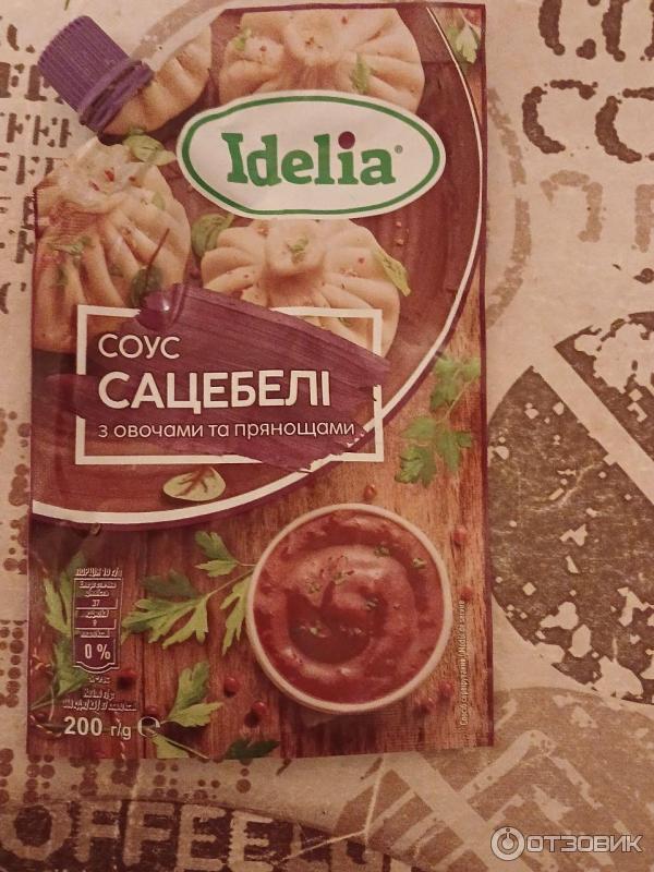 Соус Idelia Сацебели фото