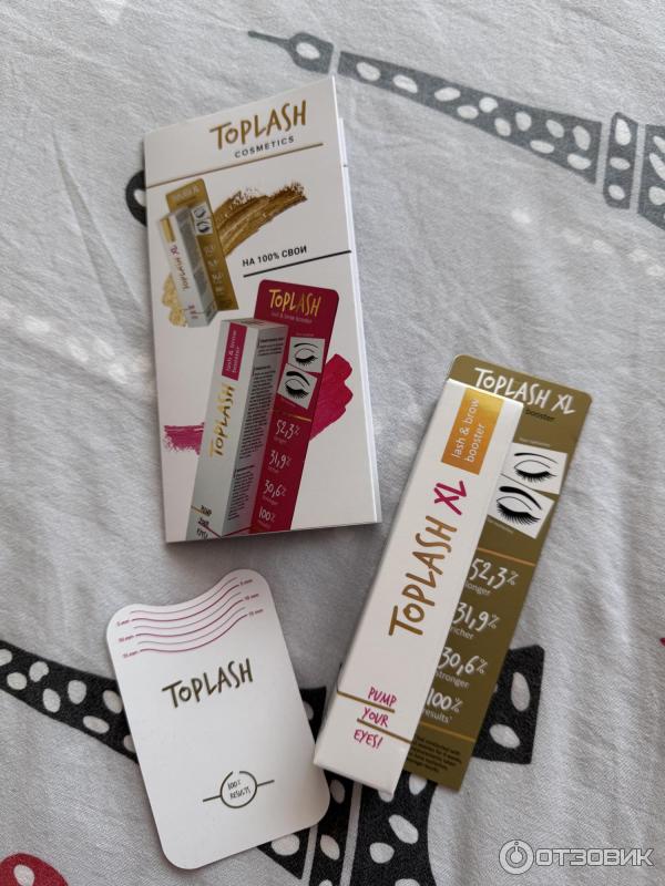 Сыворотка для роста бровей и ресниц TopLash Lash and Brow Booster фото