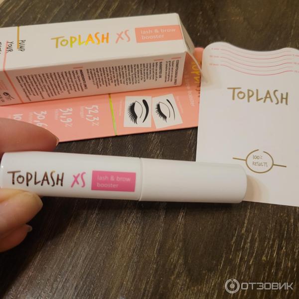 Сыворотка для роста бровей и ресниц TopLash Lash and Brow Booster фото