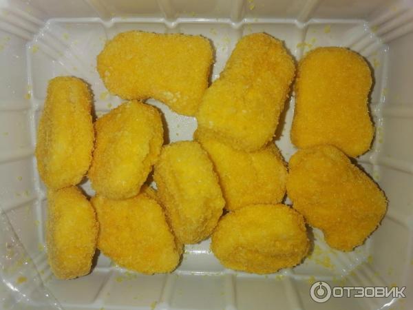Отзыв о Наггетсы Вязанка "Сливушки" с куриным филе и сыром | Вкусные ...