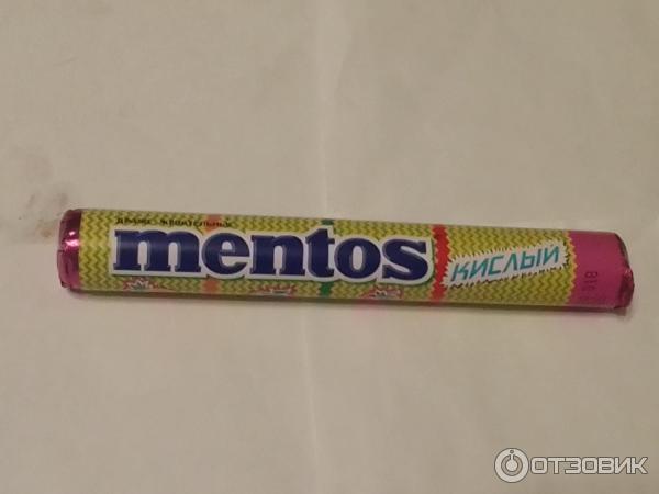 Жевательное драже Mentos фото