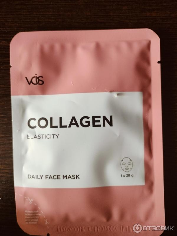 Маска для лица тканевая Vois Collagen elasticity фото